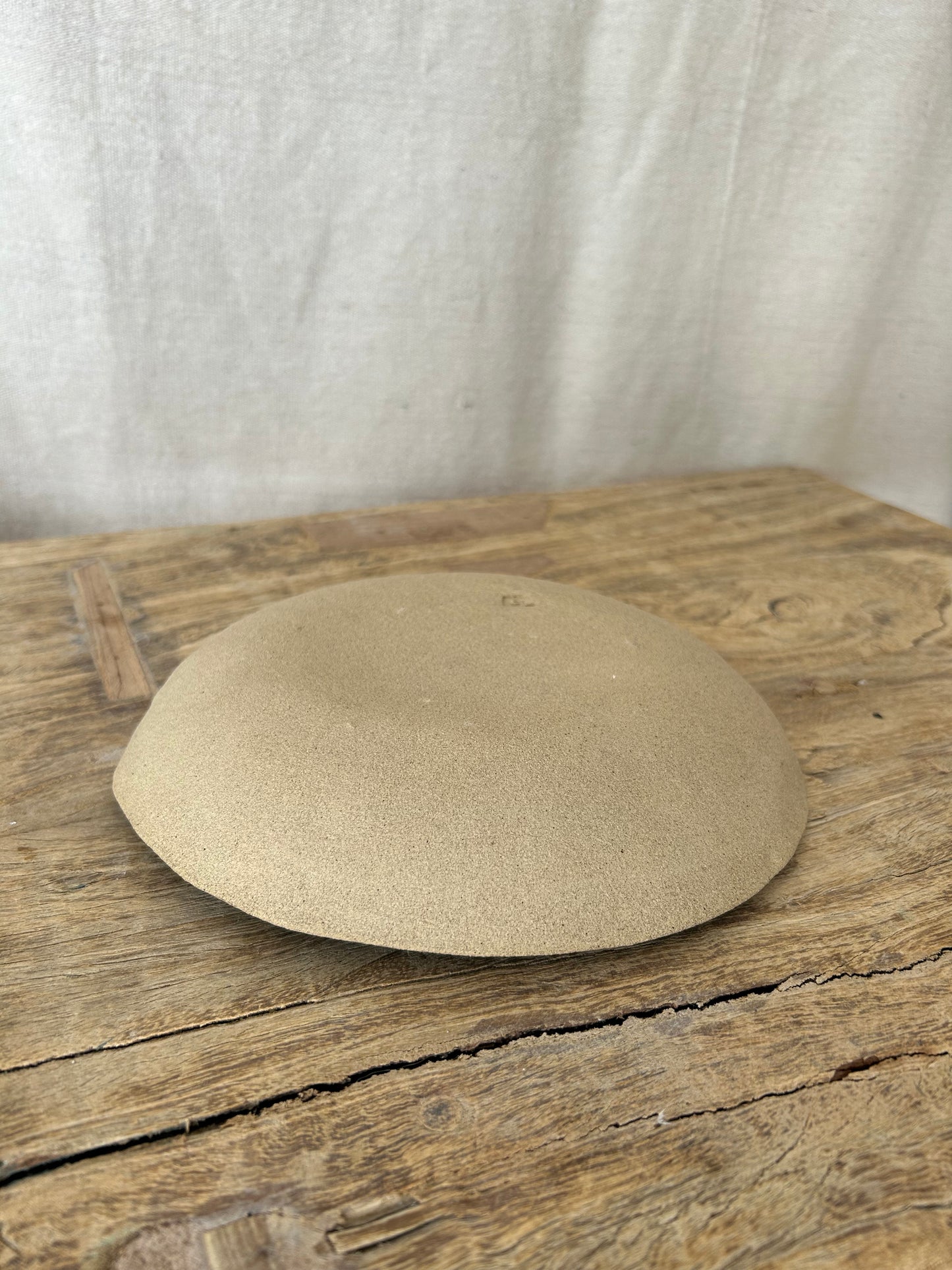 Large Shallow Salad Bowl/Plate - Green