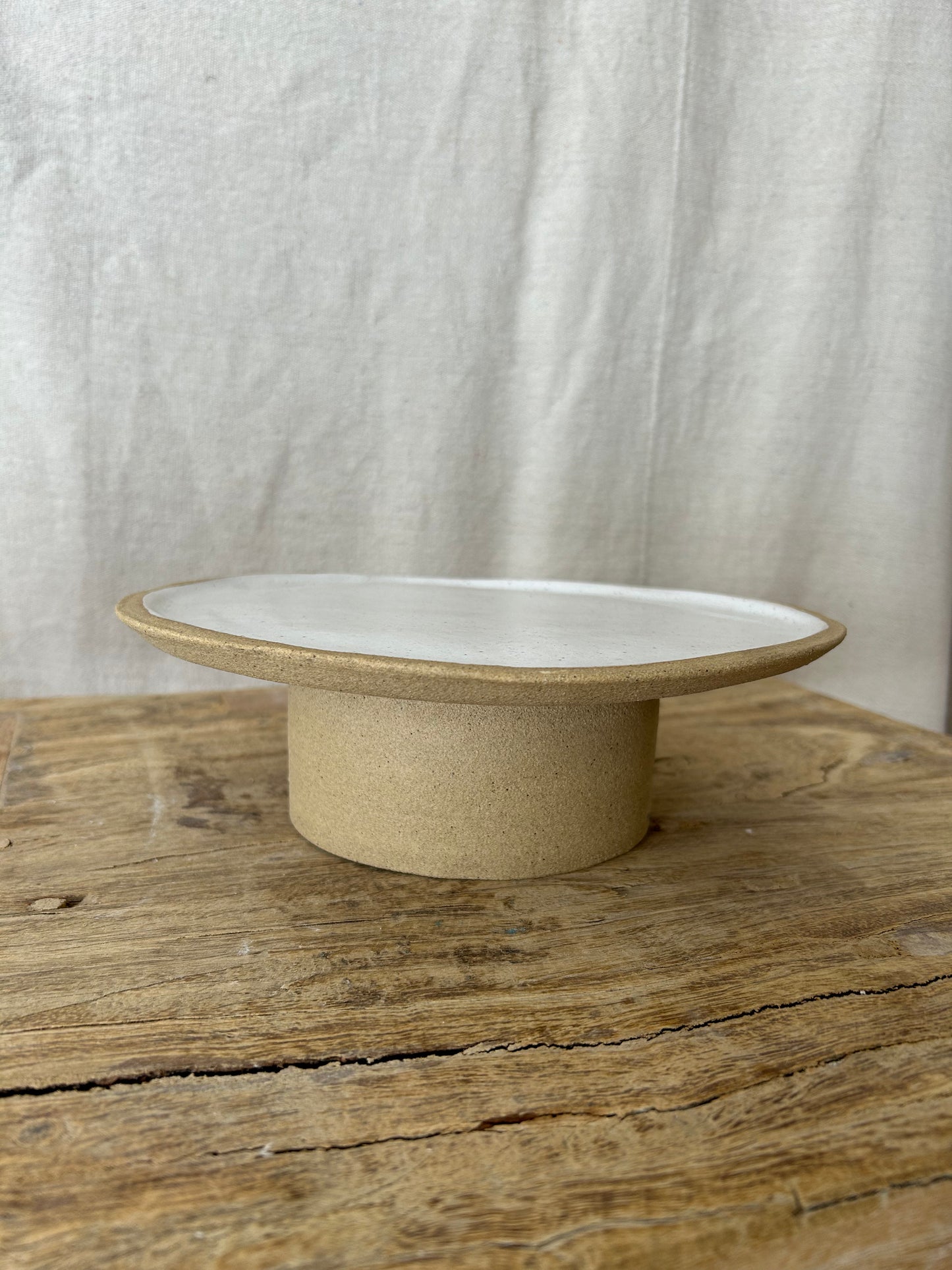 Large Cake Stand - White