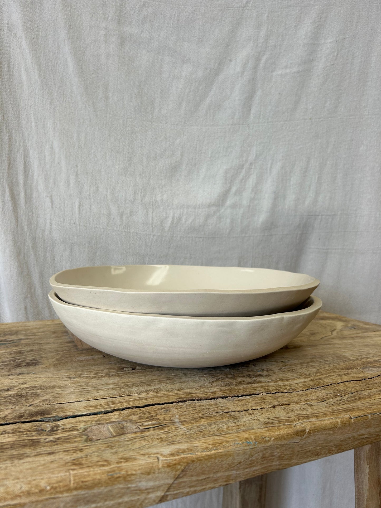 XL Serving Bowl - Cream