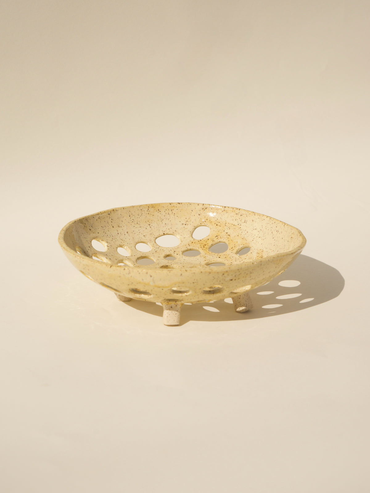 Large Colander - Light Yellow