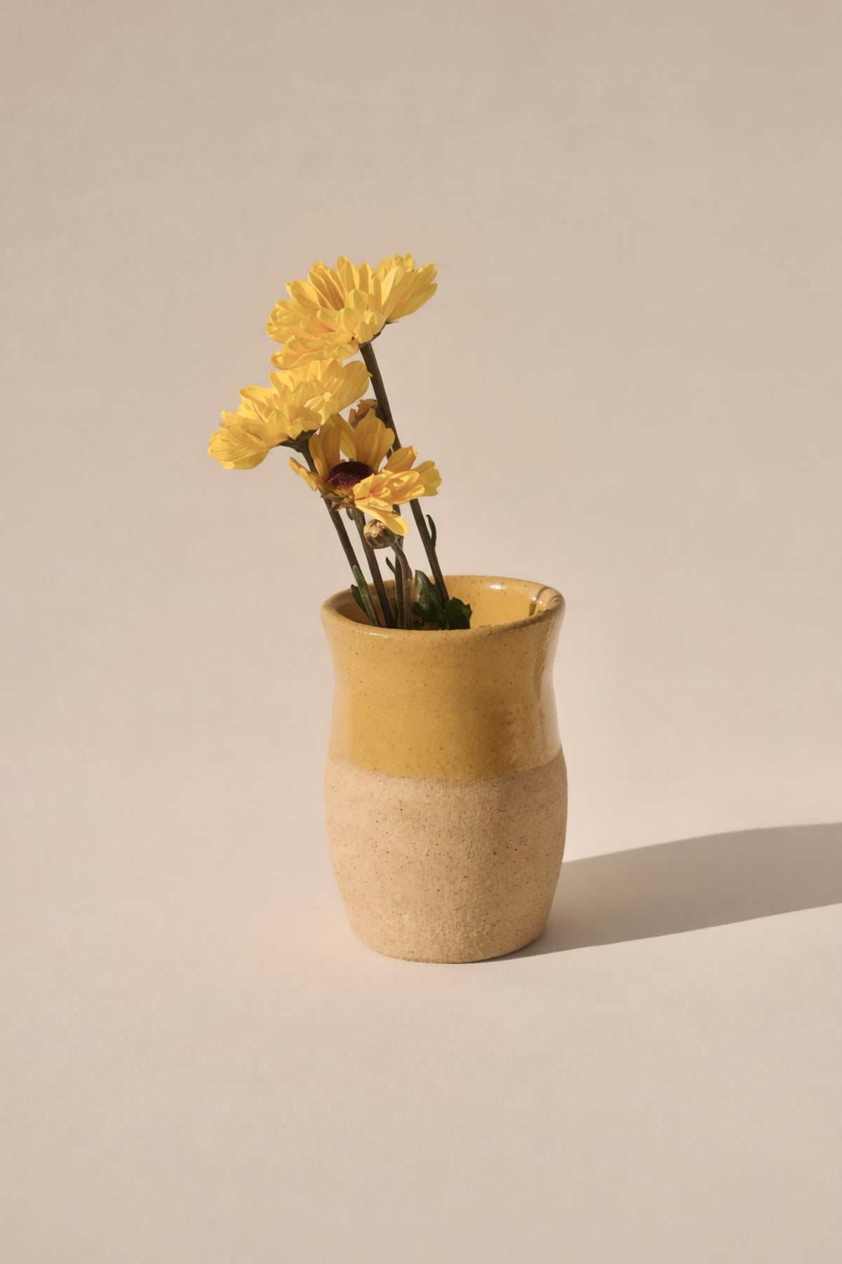 Small Vase - Mustard