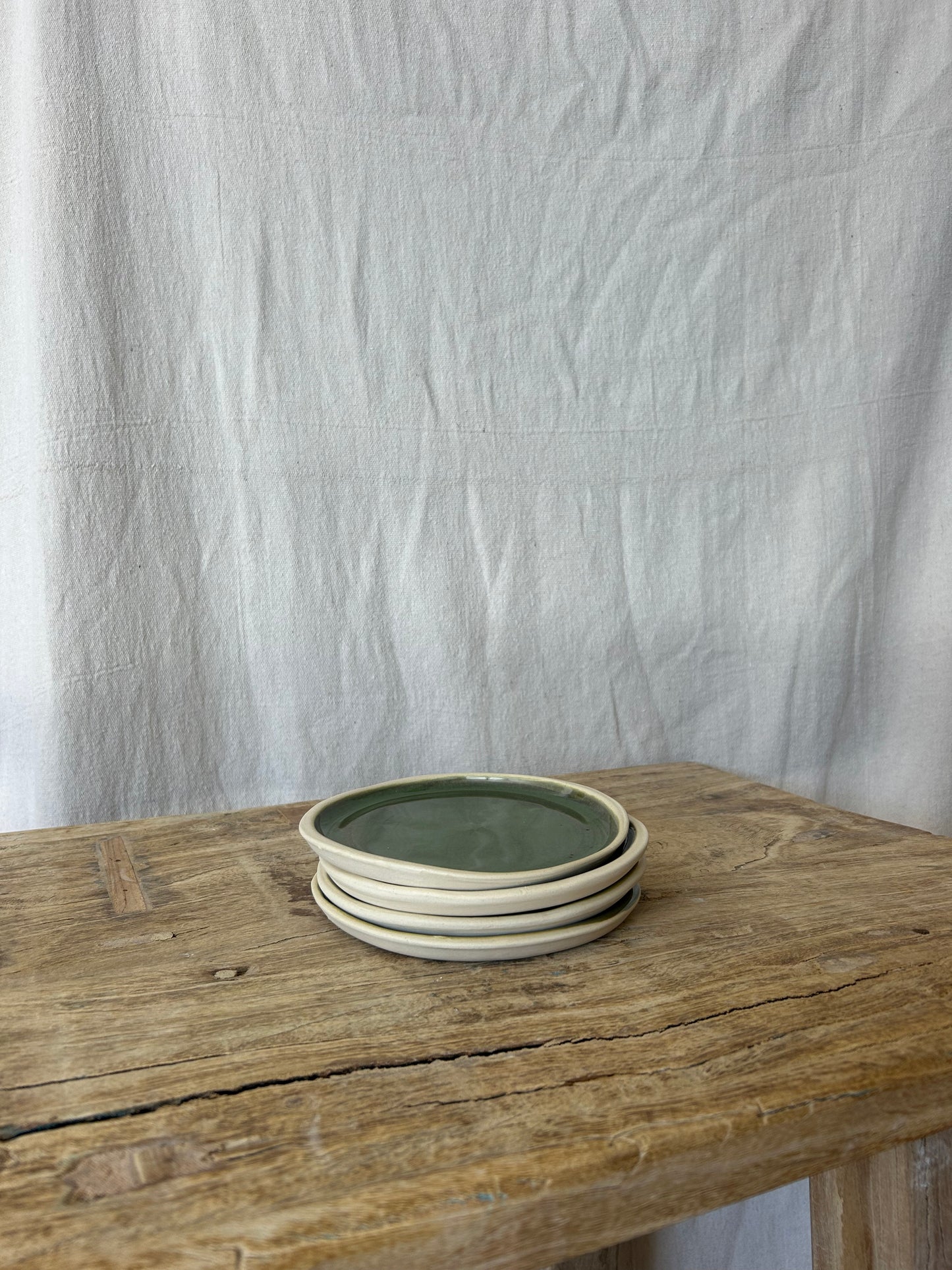 Appetizer Plates - Green
