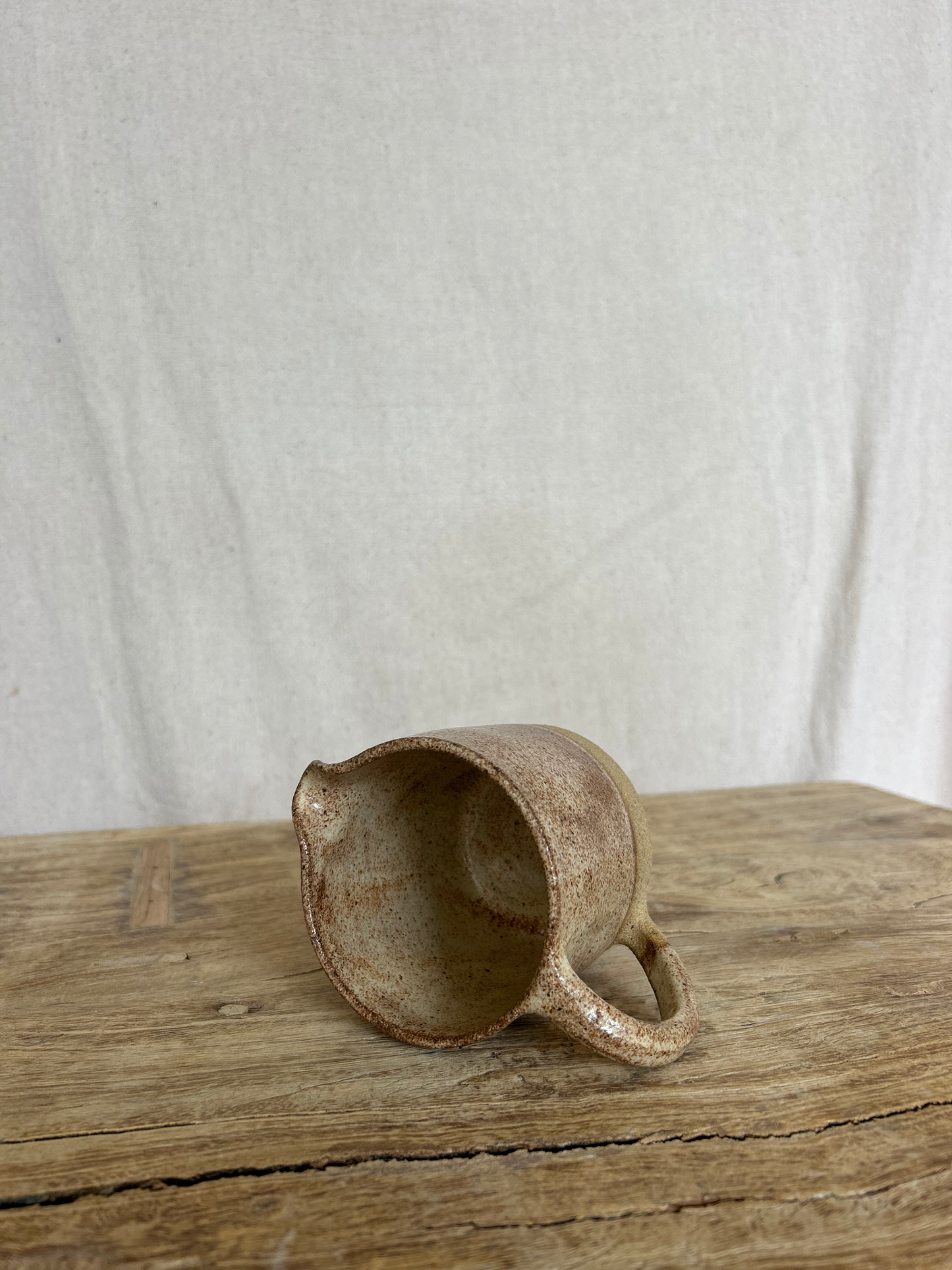 Tall Creamer Pitcher - Cinnamon