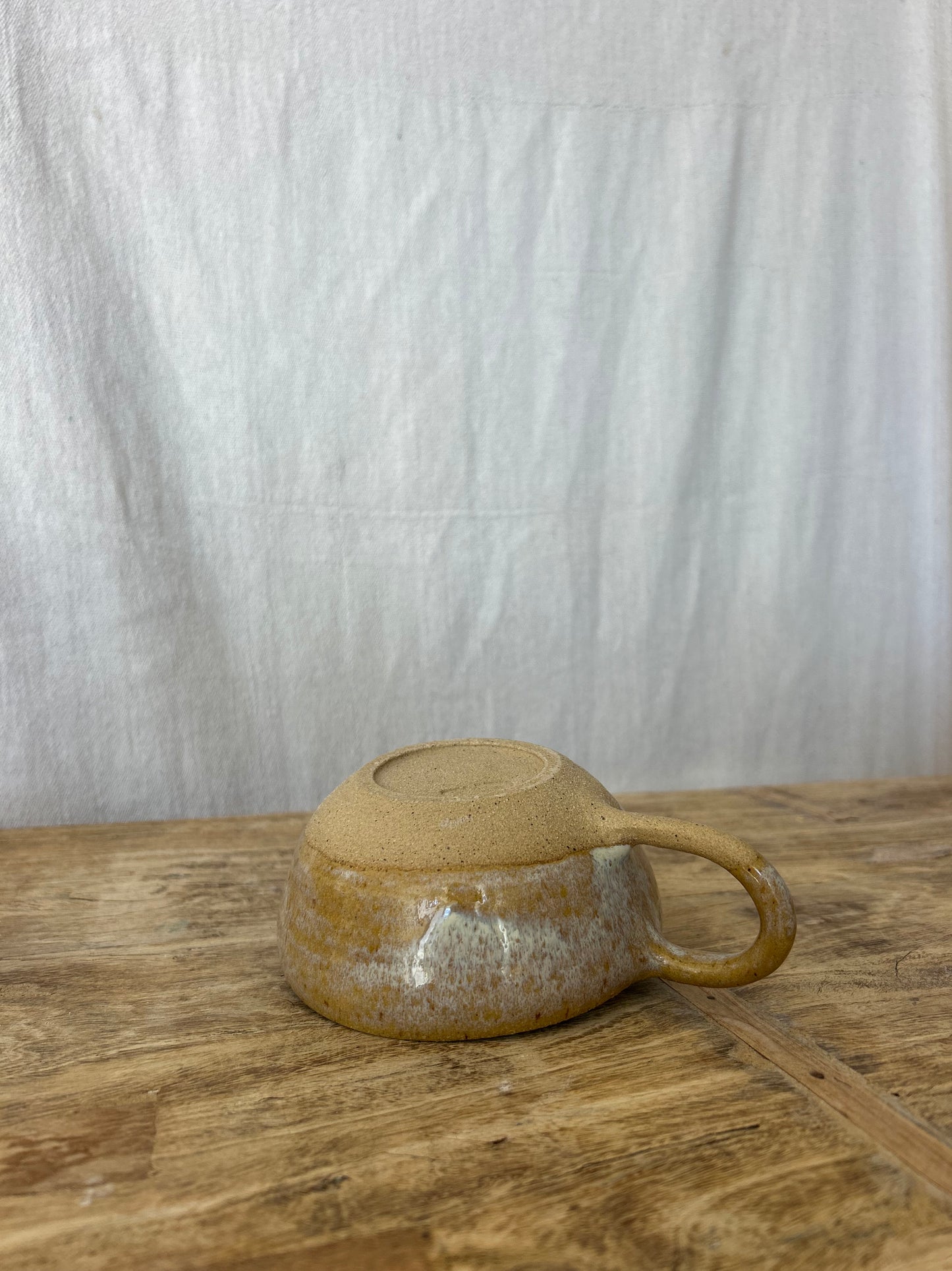 Tea Cup - Sheer Cream