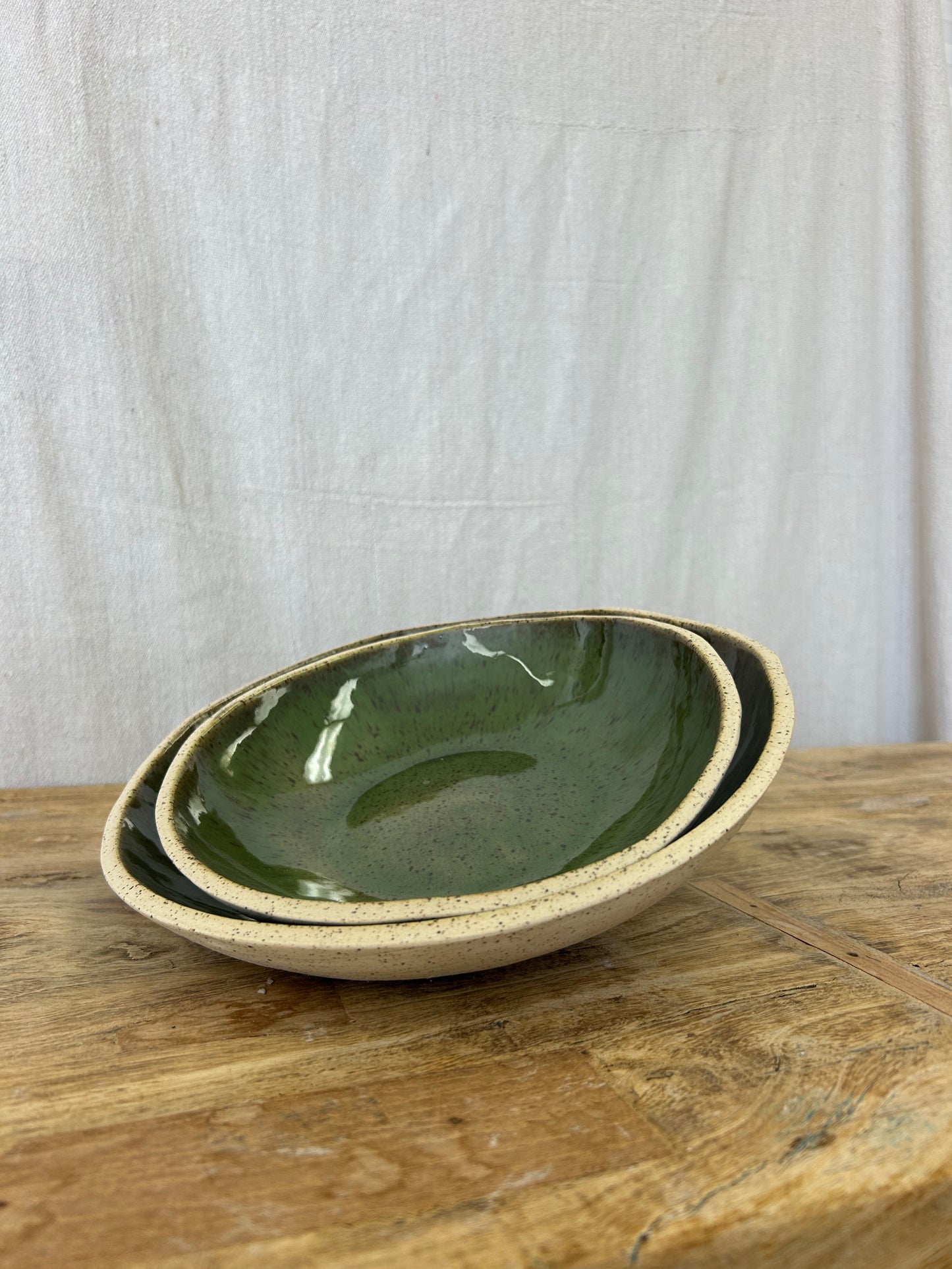 Medium Salad Bowl - Green