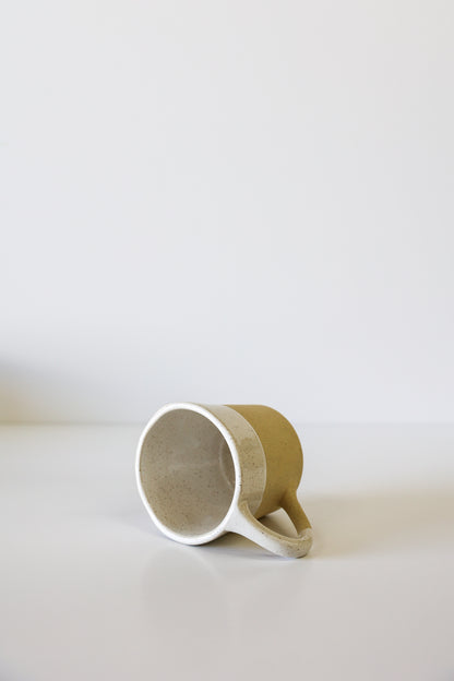 Harbor Handbuilt Mug | White Speckle (Set of 2)