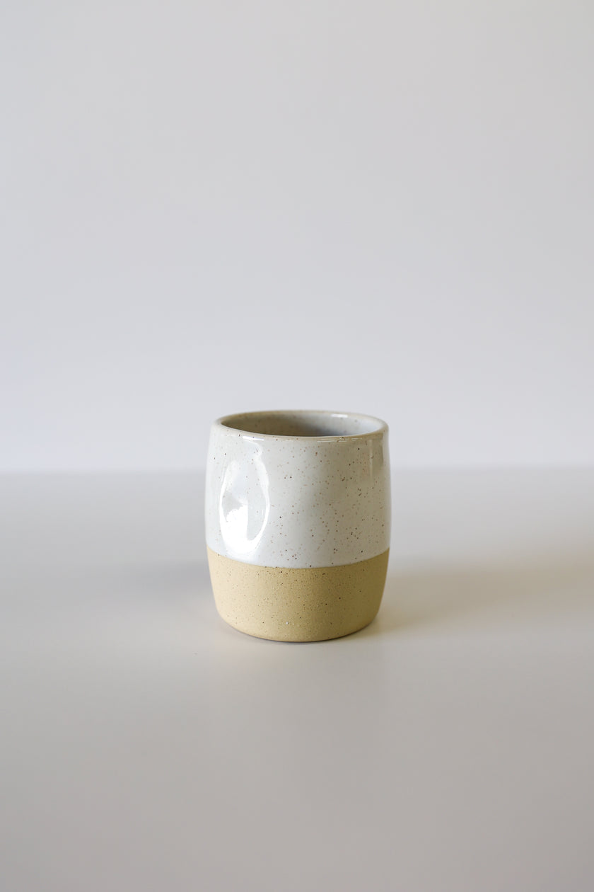 Cliffs Cup | White Speckle (Set of 2)