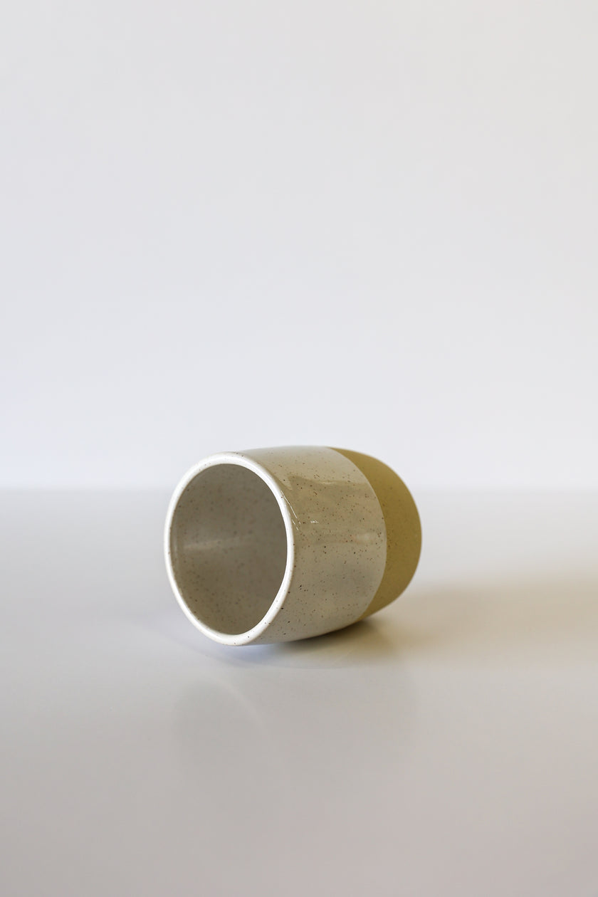 Cliffs Cup | White Speckle (Set of 2)