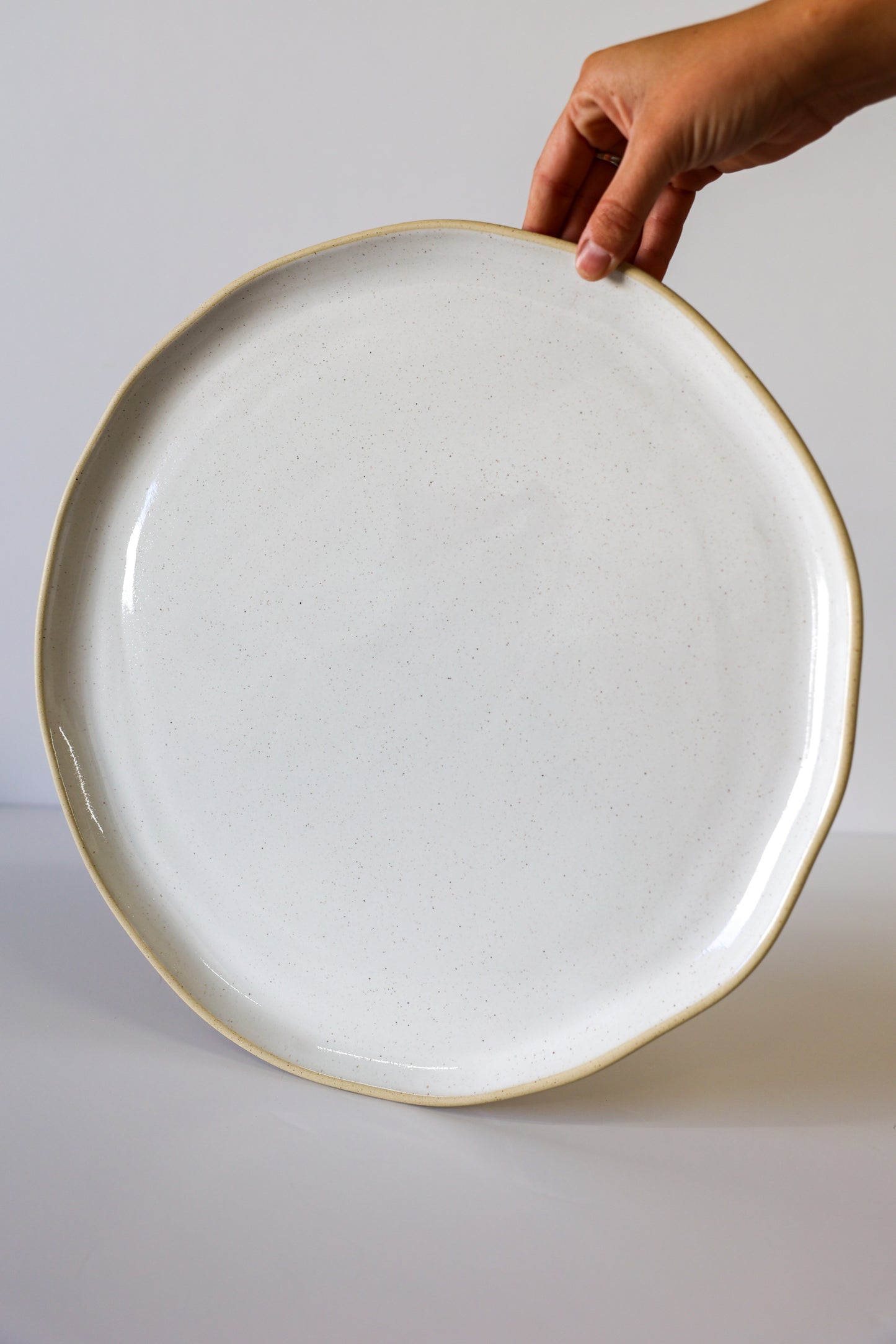 Pier Platter | White Speckle