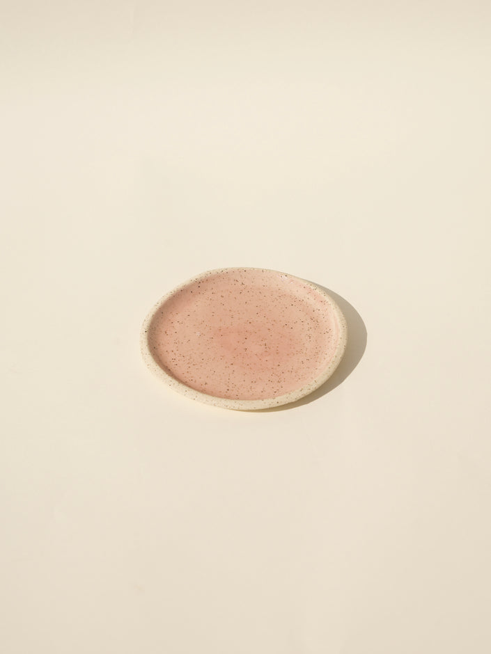 Appetizer Plate - Light Pink