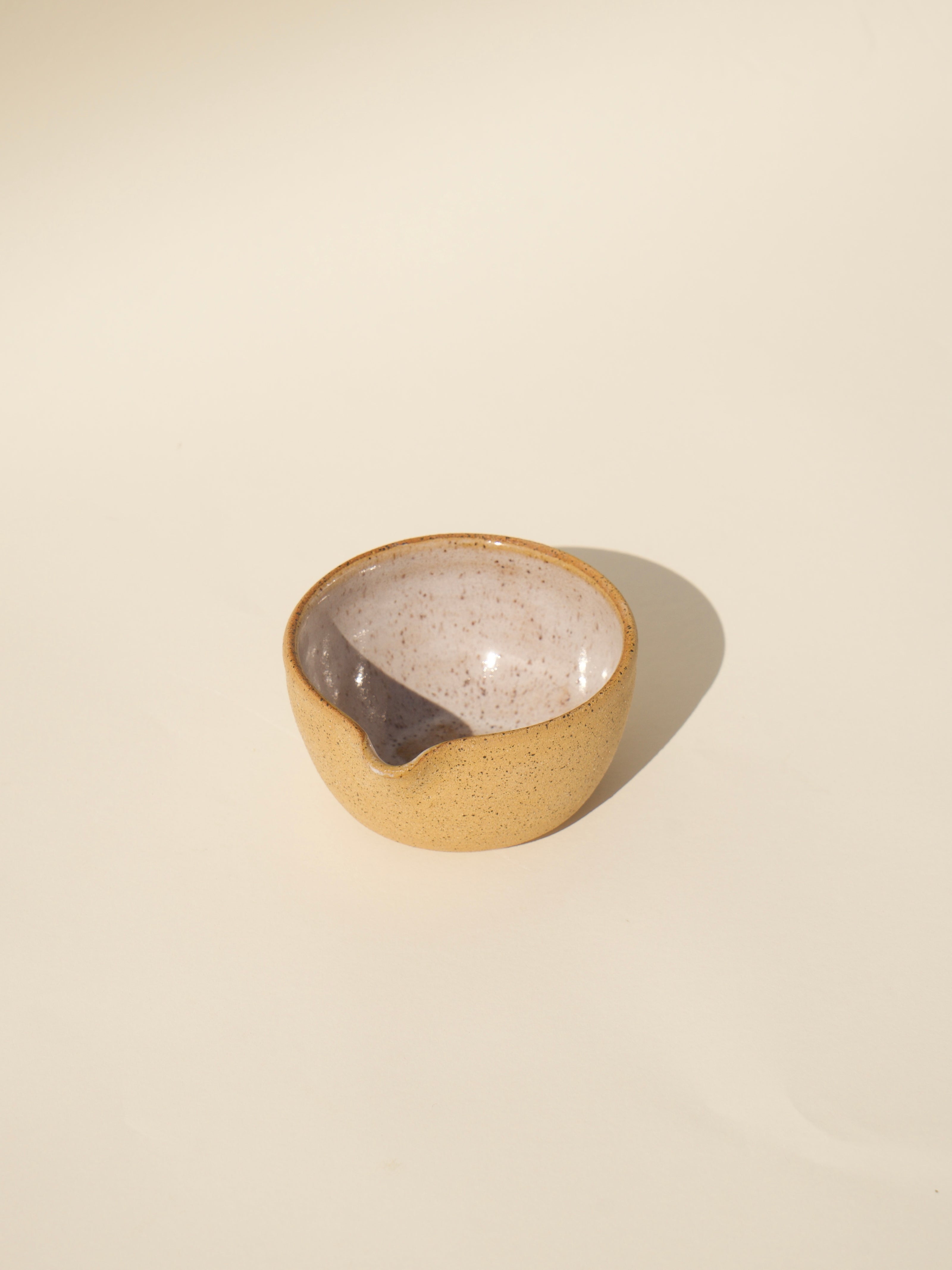 Small Matcha Bowl - Cream