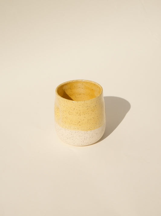 Thumbprint Cup - Yellow