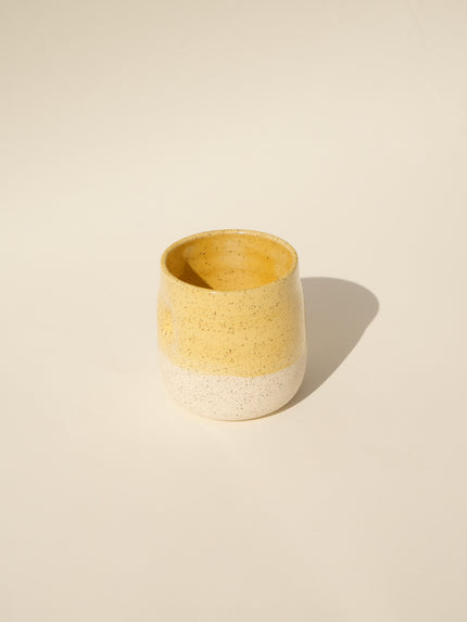Thumbprint Cup - Yellow