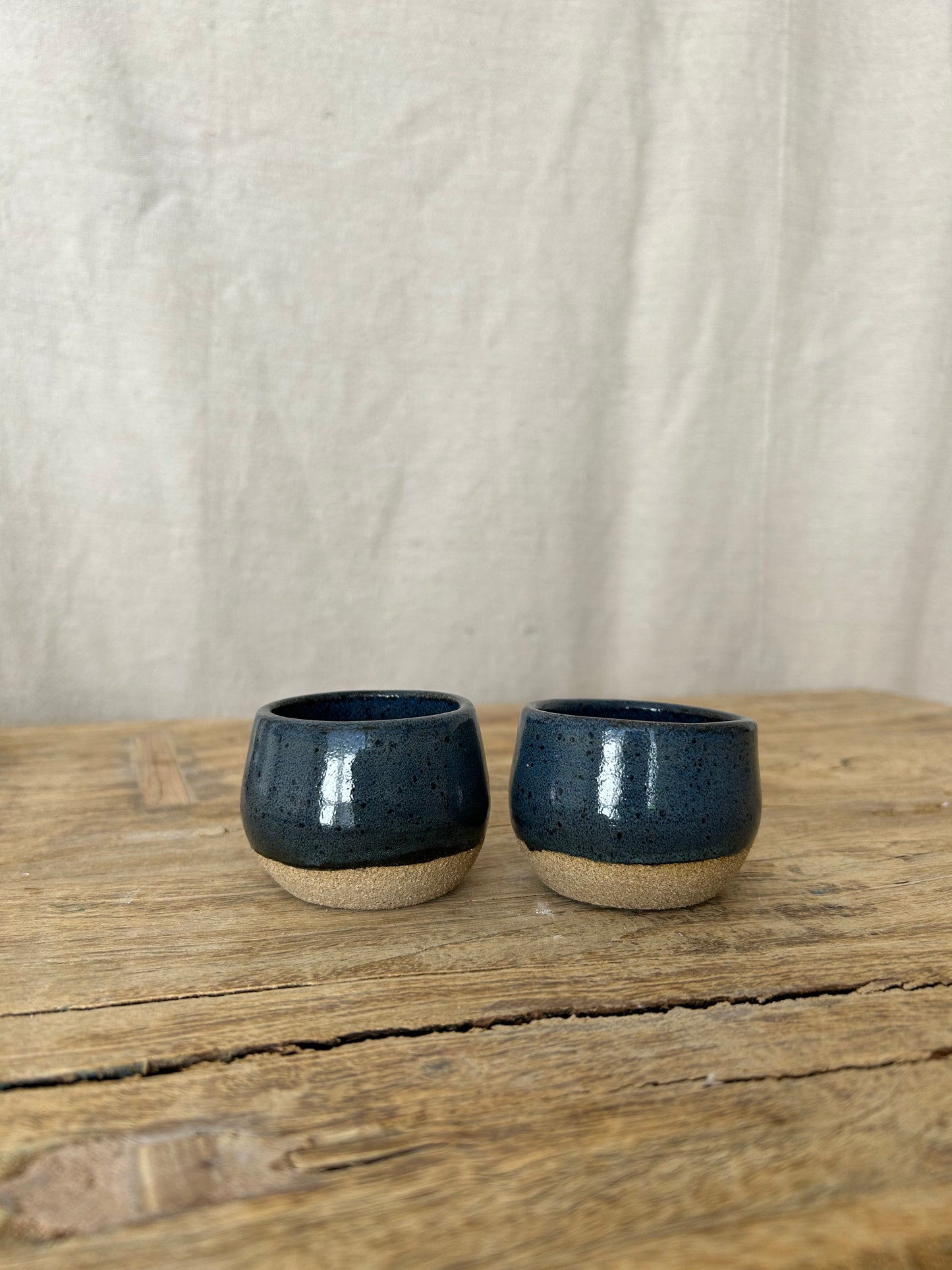 Shot Glasses (set of 2) - Midnight Blue