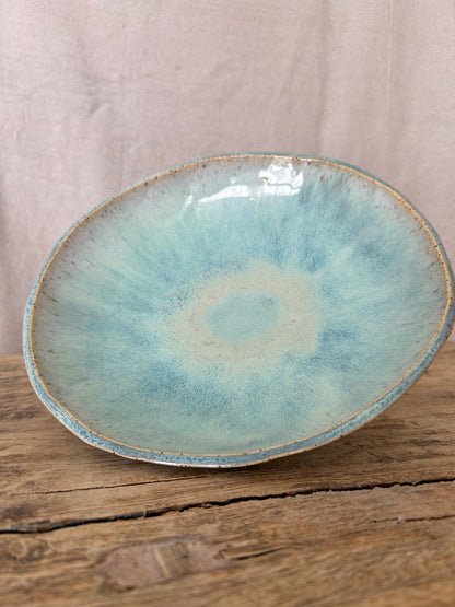 Large Salad Bowl - Mermaid Blue