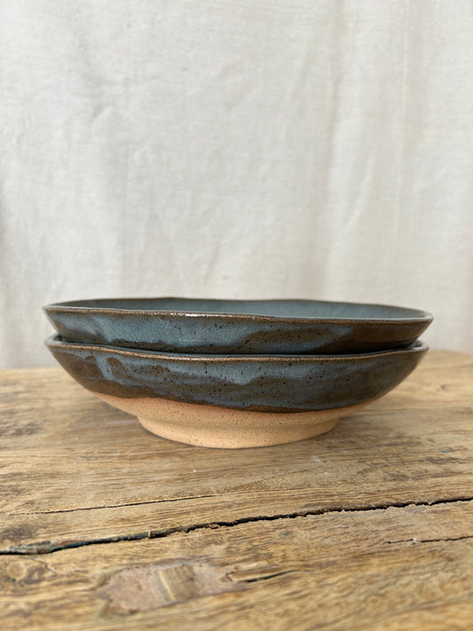 Large Salad Bowl - Dusty Blue