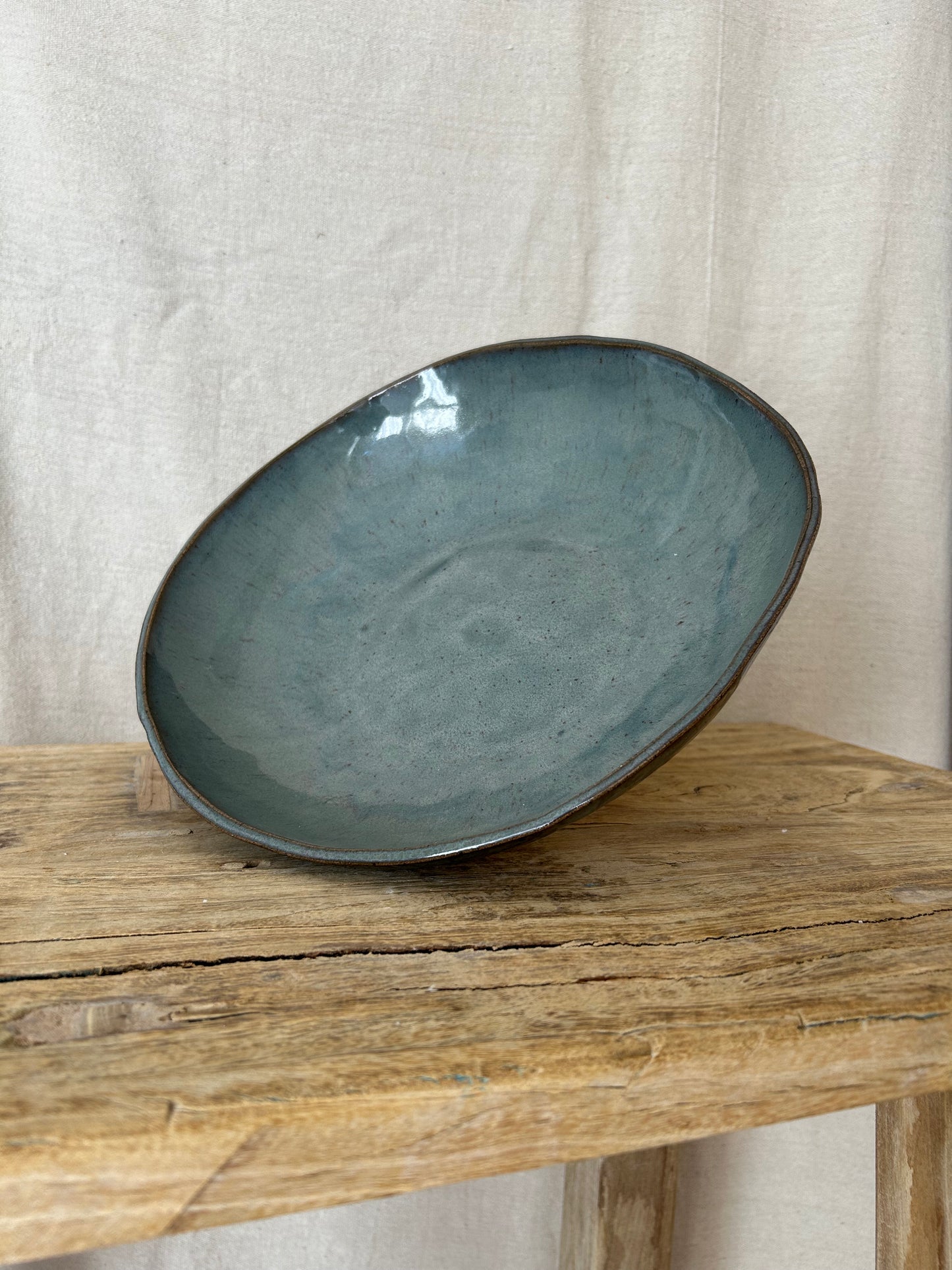 XL Serving Bowl - Dusty Blue