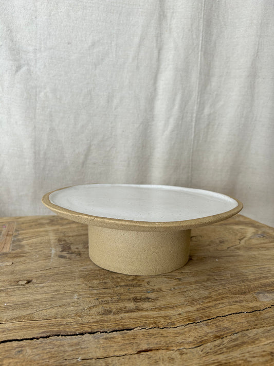 Large Cake Stand - White