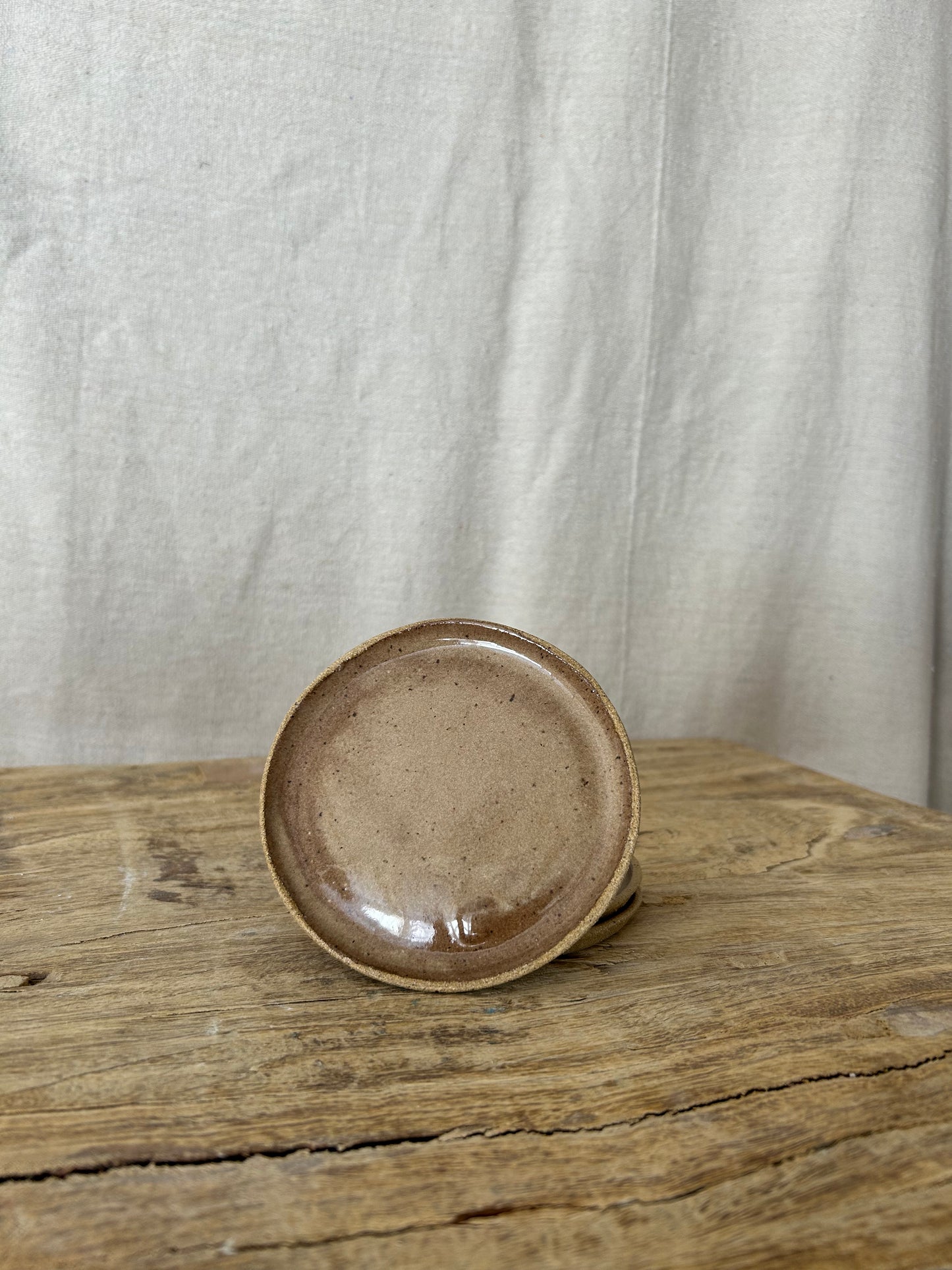 Dipping Plate - Brown