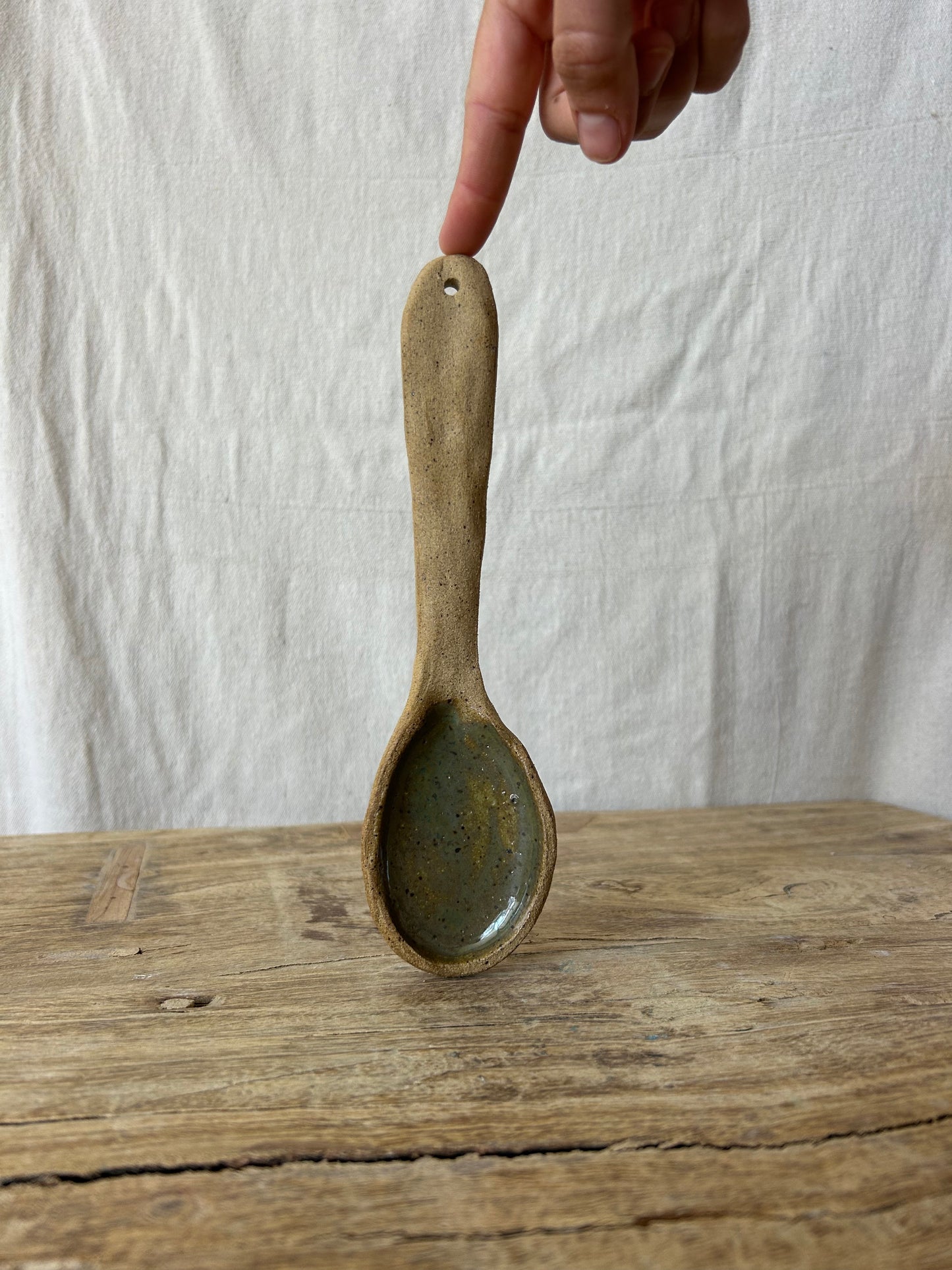 Handmade Spoon - Green
