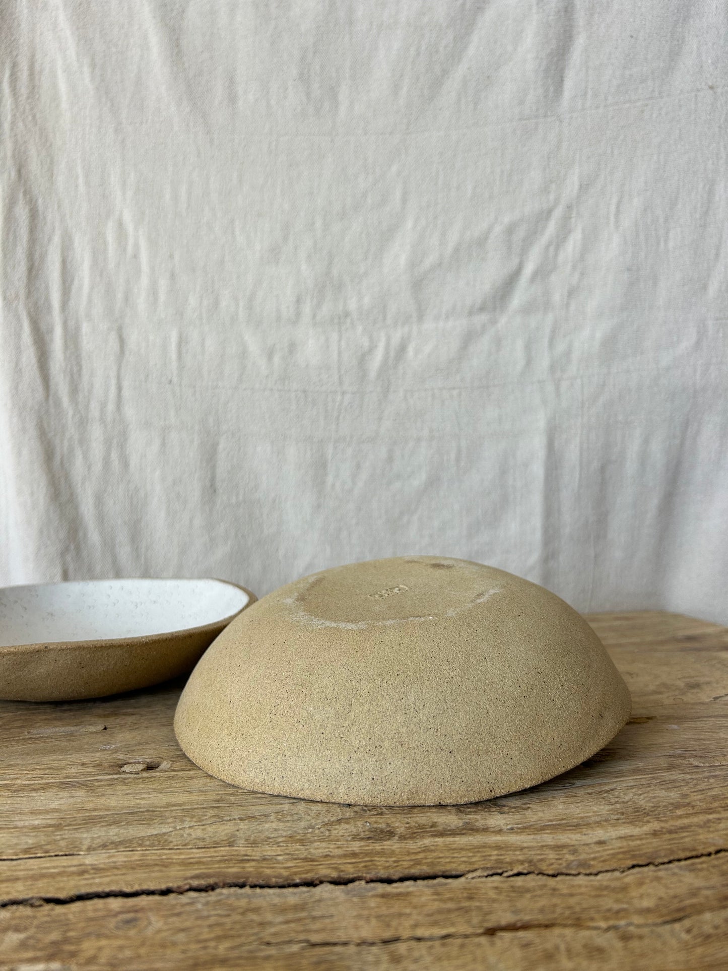 Medium Salad Bowl - White