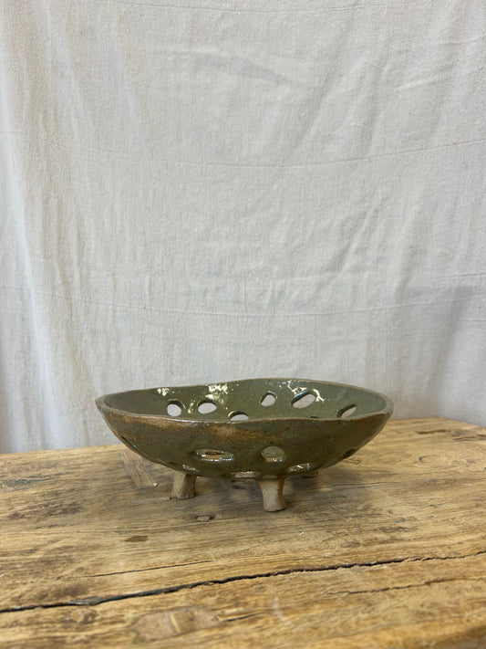 Large Colander - Green