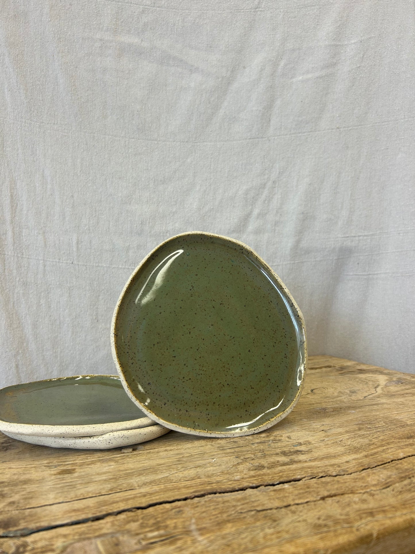 Organic Breakfast Plate - Green