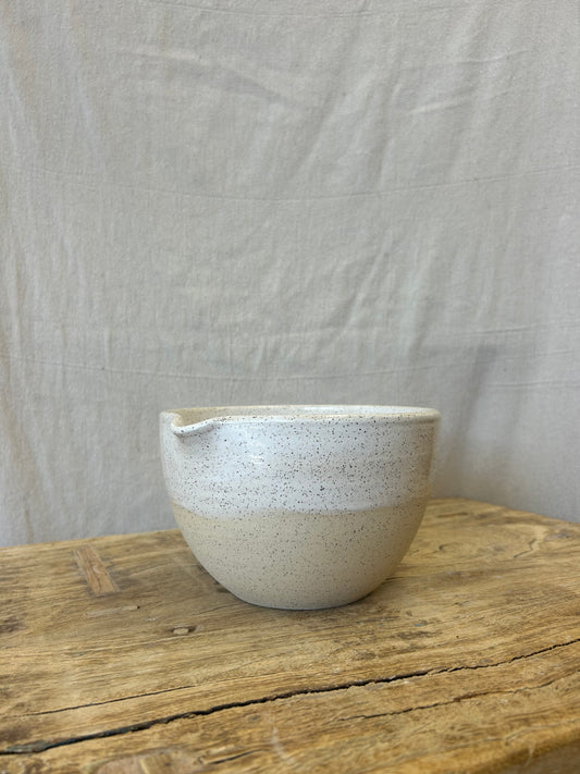 Mixing Bowl - White Speckle