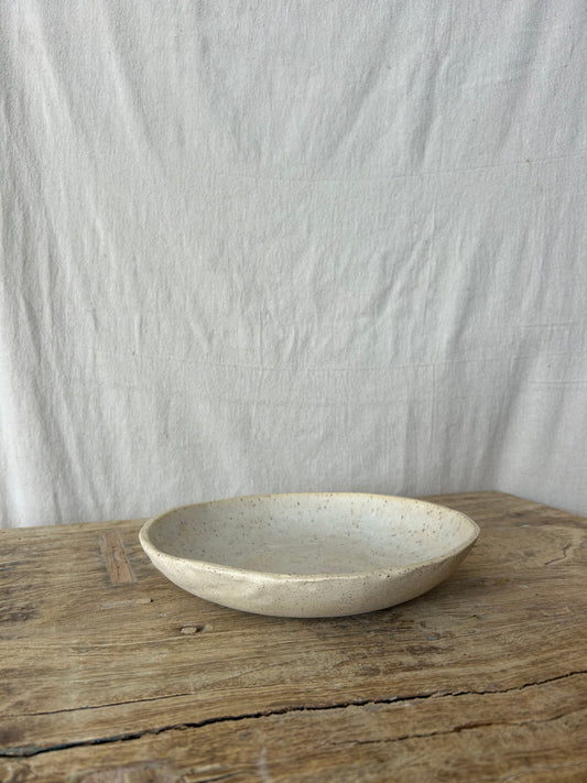 Large Salad Bowl - Sheer Cream