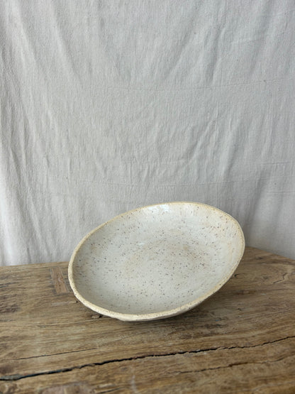 Large Salad Bowl - Sheer Cream