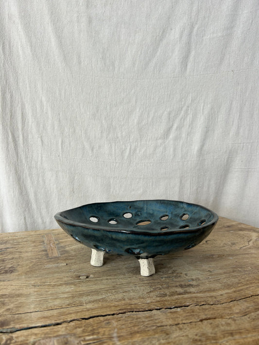 Large Colander - Deep Blue