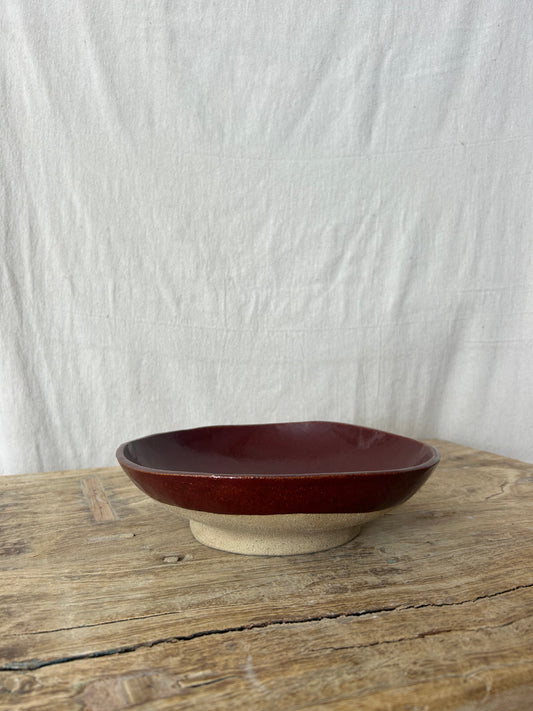Large Bowl - Deep Burgundy