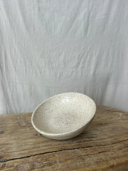 Medium Shallow Bowl - Clear
