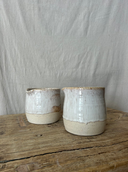 Large Pitcher/Vase - Cream