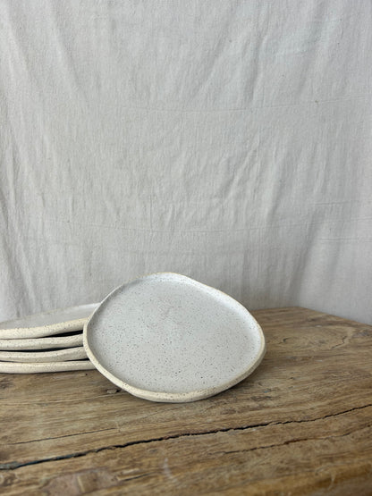 Organic Breakfast Plate - White