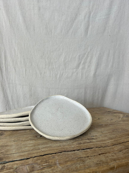 Organic Breakfast Plate - White