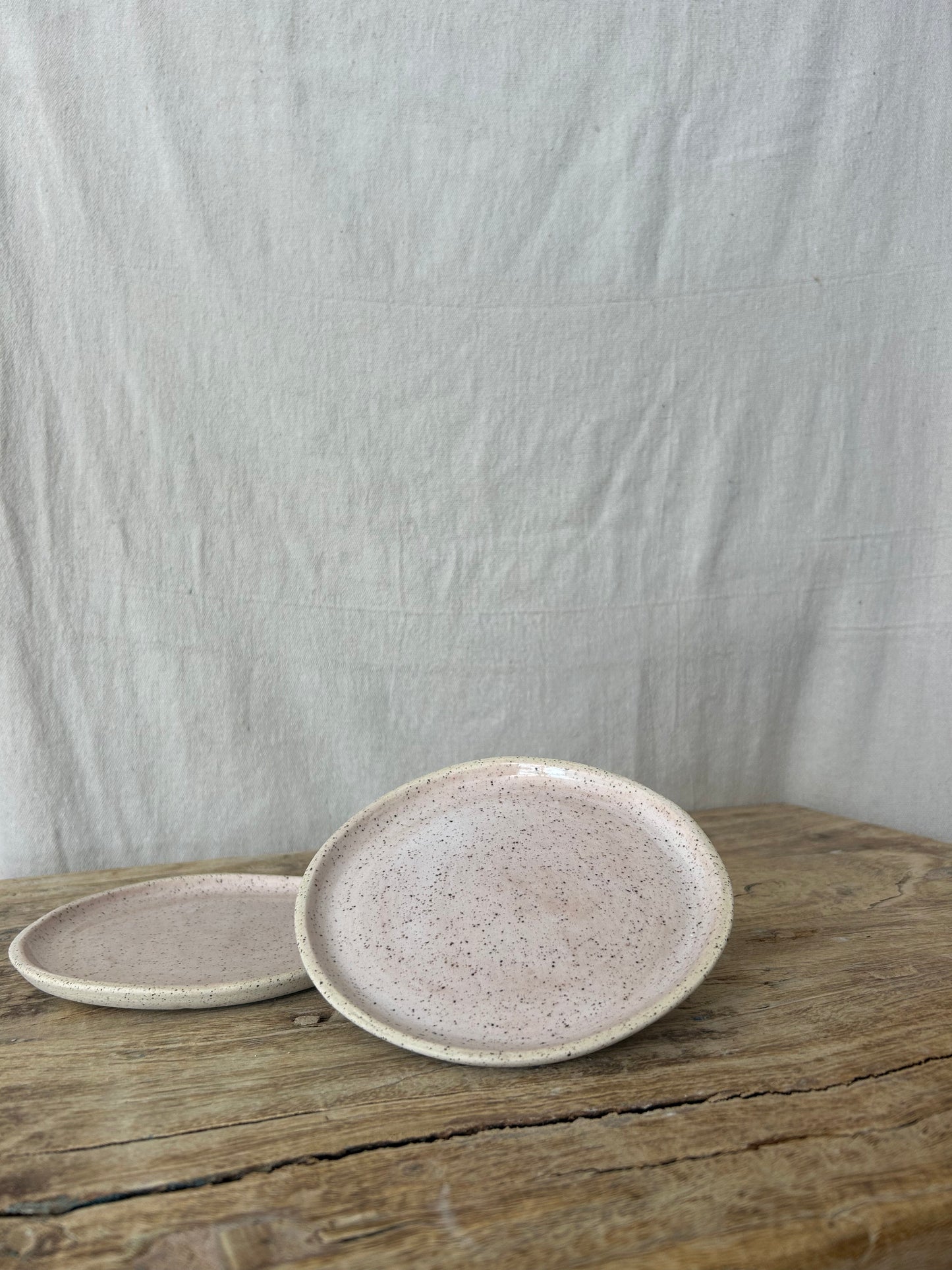 Appetizer Plates - Light Pink