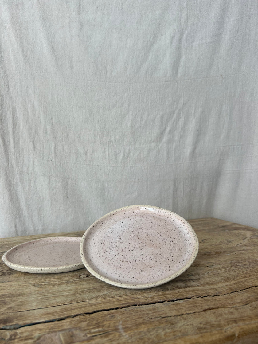 Appetizer Plates - Light Pink