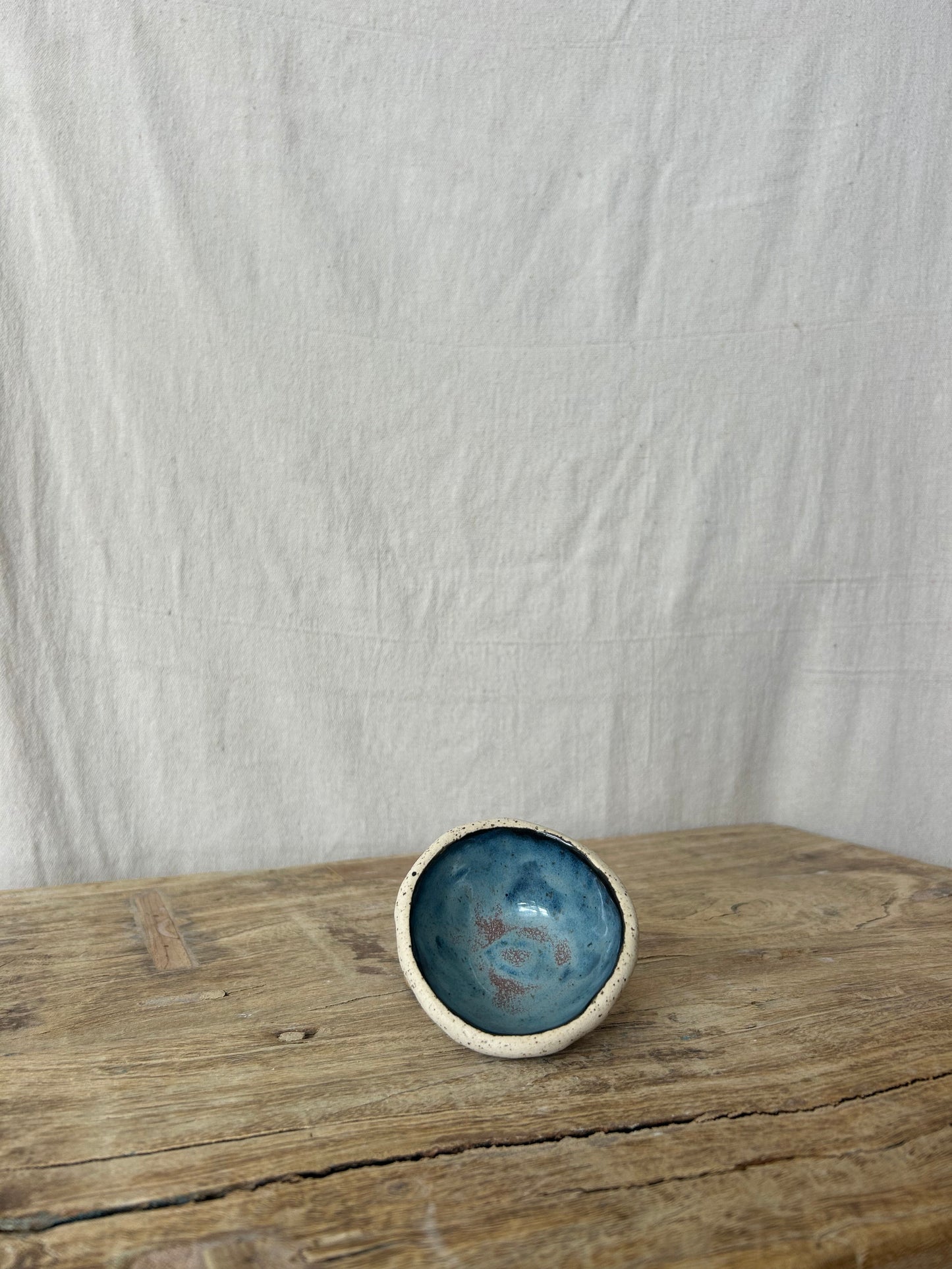 Pinch Pot - Crystal Blue
