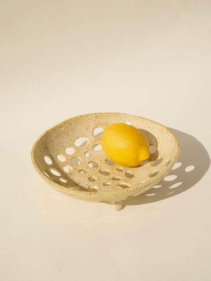 Large Colander - Light Yellow
