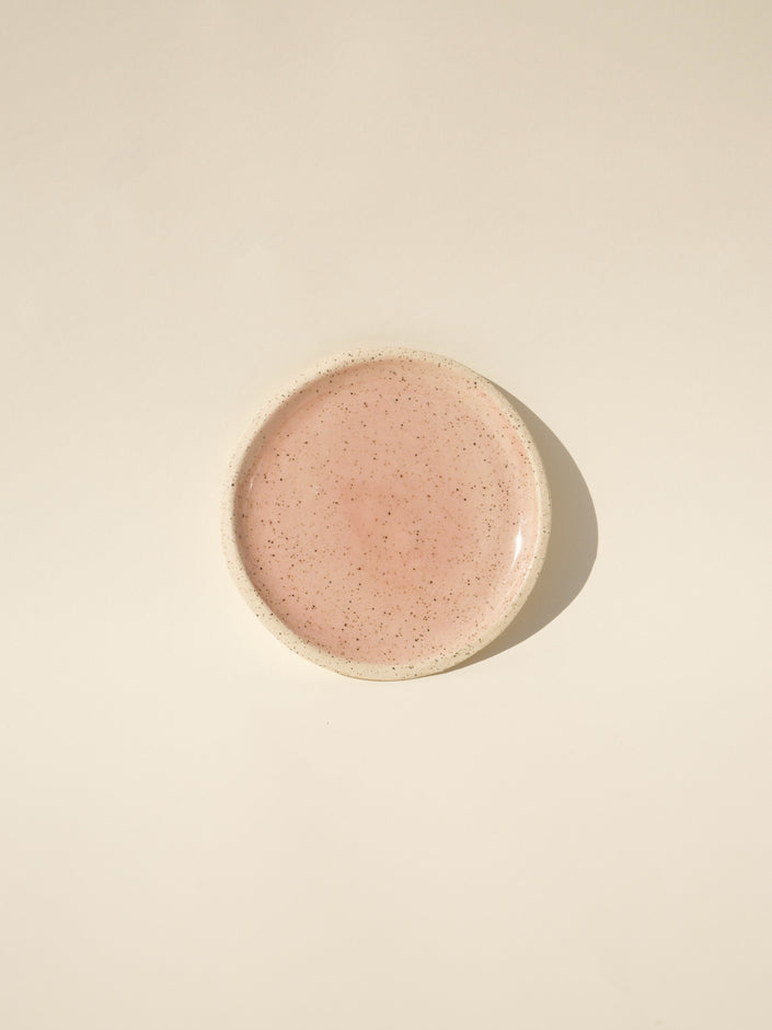 Appetizer Plate - Light Pink
