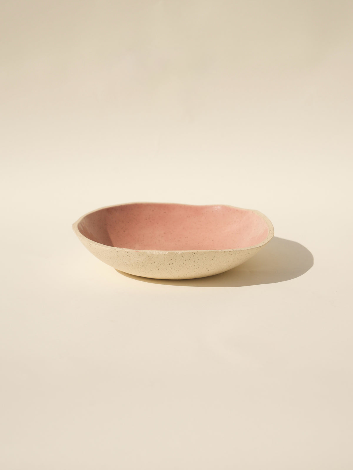 Medium Salad Bowl - Light Pink