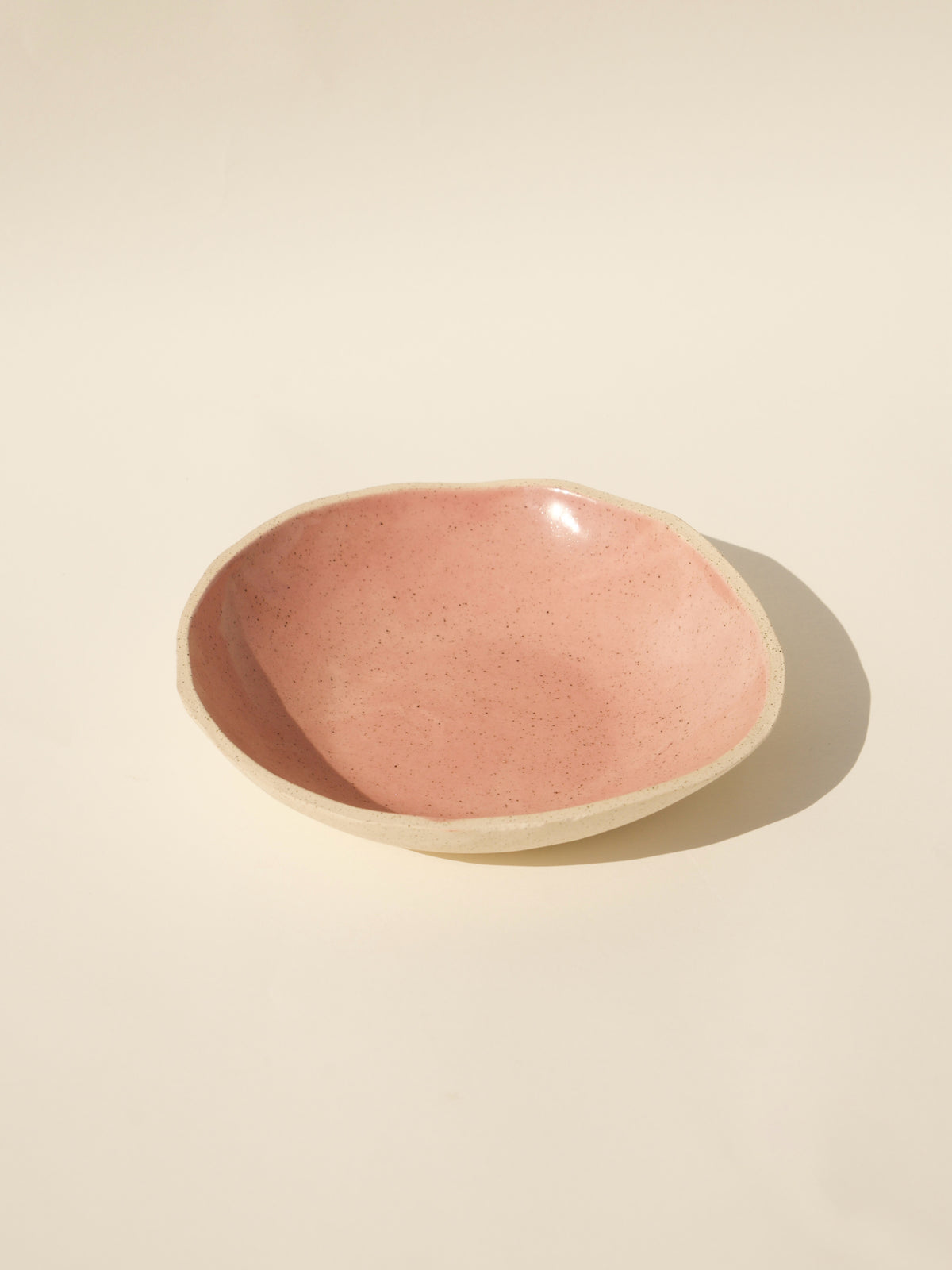 Medium Salad Bowl - Light Pink