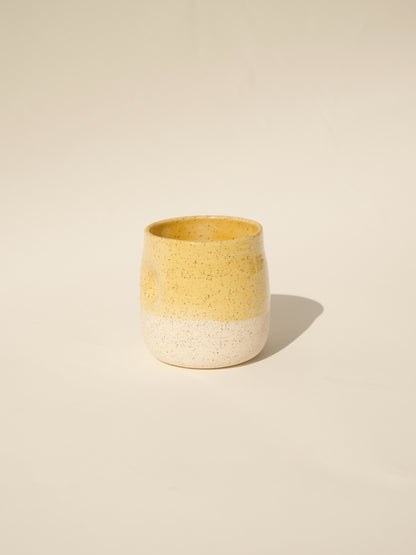 Thumbprint Cup - Yellow