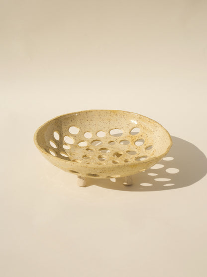 Large Colander - Light Yellow