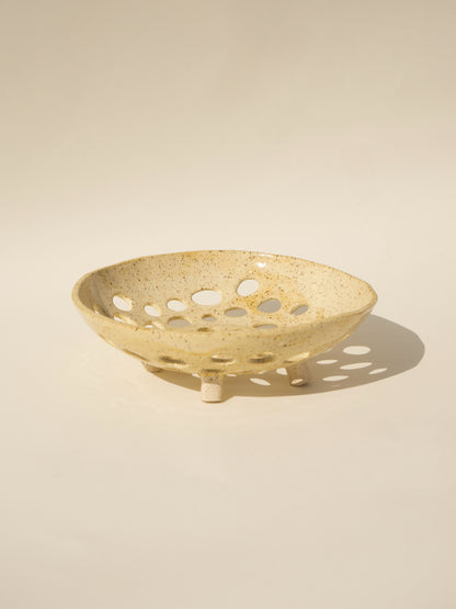 Large Colander - Light Yellow