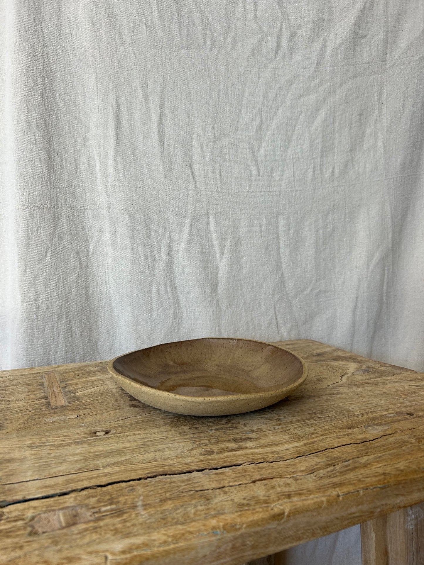 Large Salad Bowl - Brown
