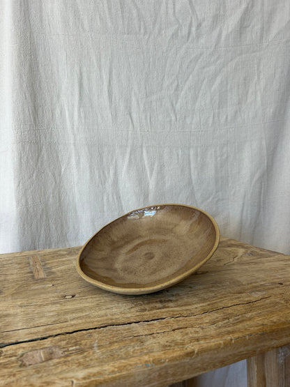 Large Salad Bowl - Brown