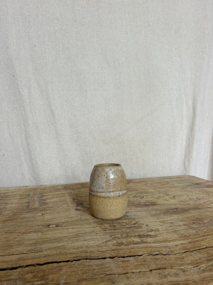 Bud Vase - Sheer Cream