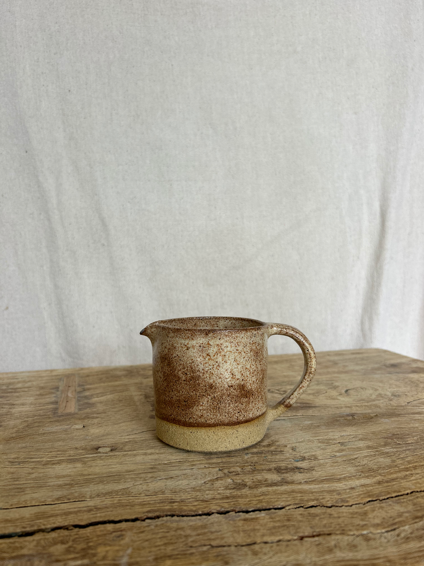 Tall Creamer Pitcher - Cinnamon